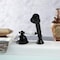 Kingston Brass KSK3350PLTR Deck Mount Hand Shower with Diverter for Roman Tub Faucet, Matte Black KSK3350PLTR - alternate 4